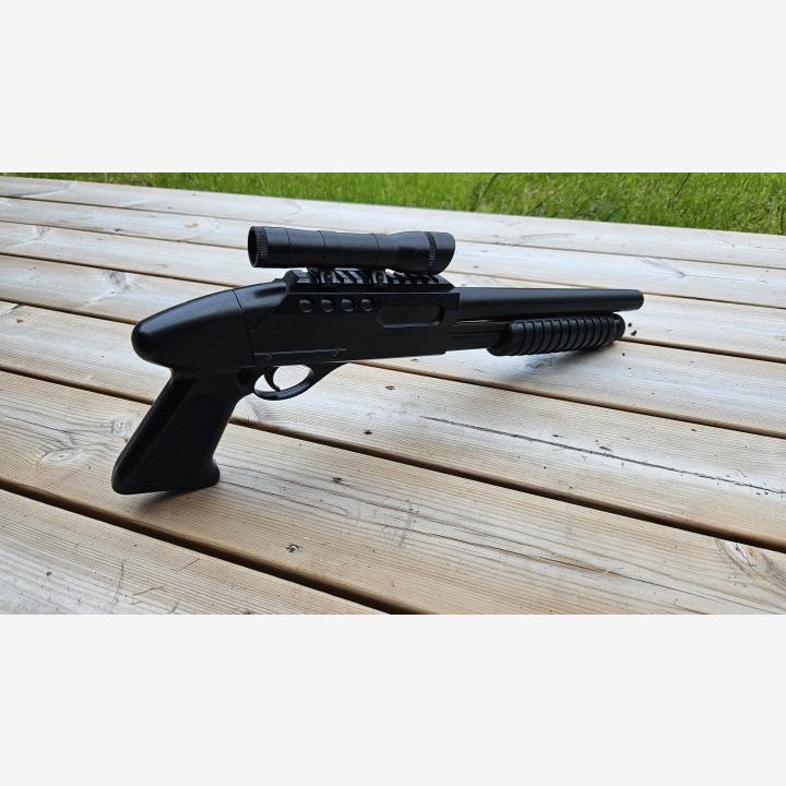 Sähkö G36, vemppu haulikko & M4