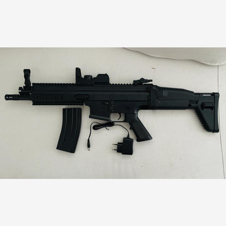 Airsoft Cybergun FN SCAR sähkö 7,2V