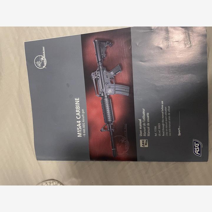 Myydään: M15A4 CARBINE Kuula-ase
