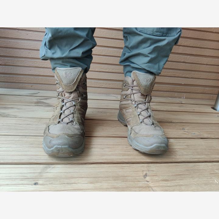 Haix Black eagle athletic 2.0 Coyote värissä Gore-tex pinnalla, koko 43/UK 9