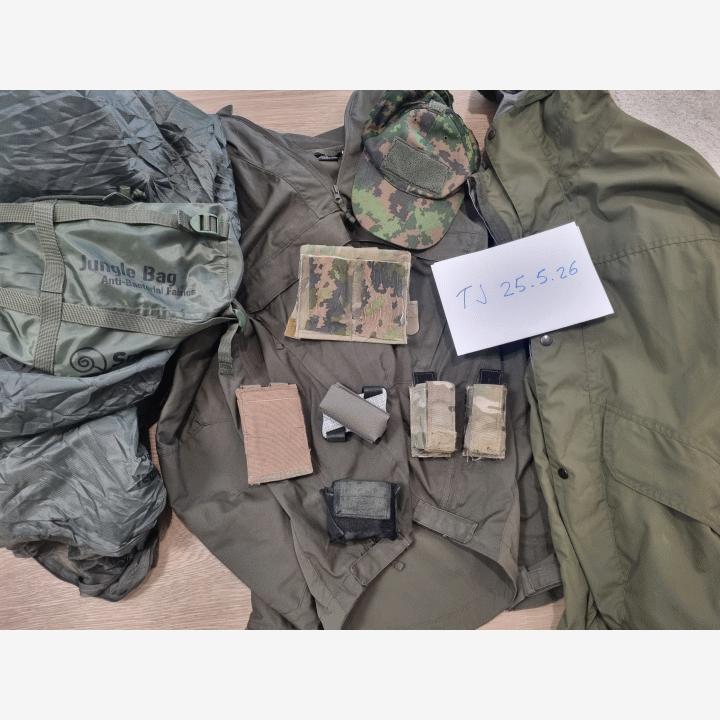 M: Eagle Ind, Templars, Snugpak, Gore puku jne