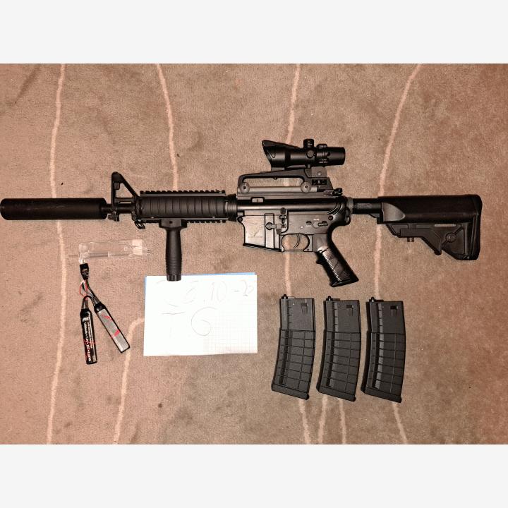 Päivitelty metallirunkoinen specna M4 paketti