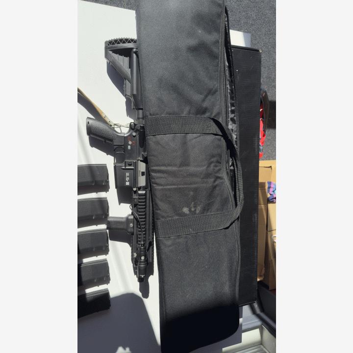 Laatusetti myyntiin, Specna Arms EDGE 2.0 HK416 + kaikki muu mitä aloittamiseen tarvitsisi, hintaa saa tarjota