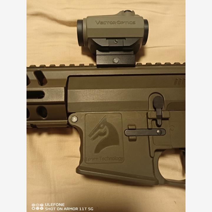 Lonex M4 ebb recoil. Vaihto konepistoolin .