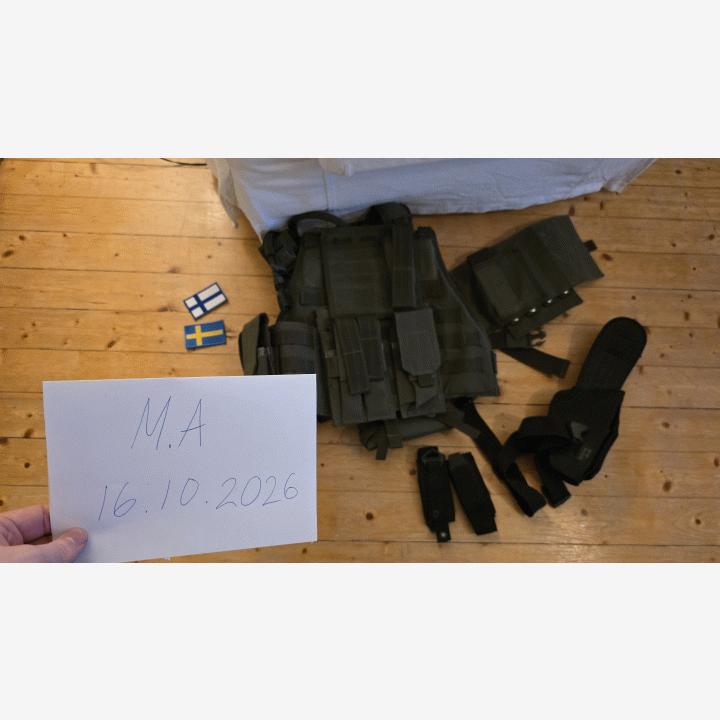 MFH Tactical MOLLE Ranger Liivi Oliivin Vihreä