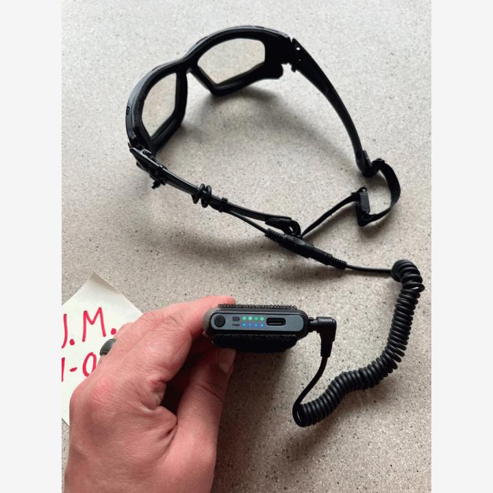 Novritsch Goggles With Installed Thermal AntiFog - Low Profile