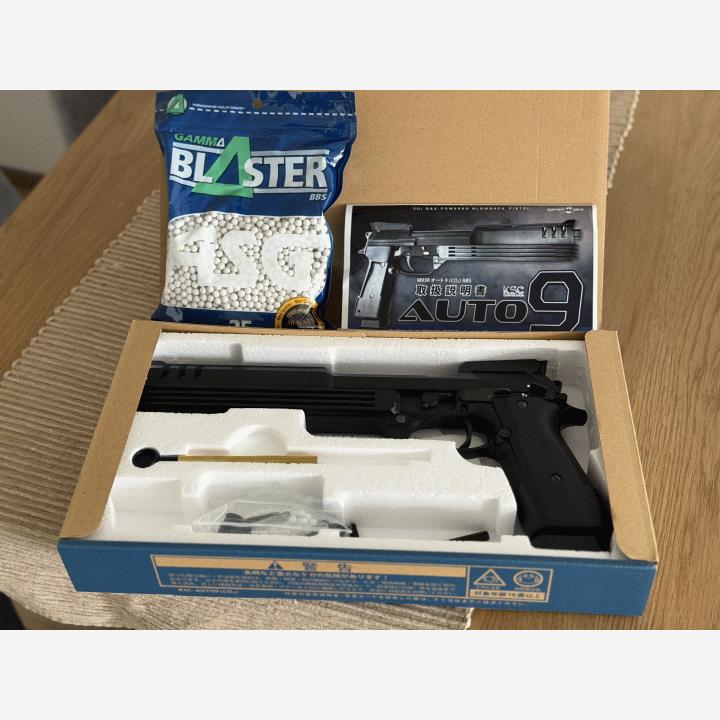 KSC M93R Auto 9 Robocop Pistol 2024 - CO2