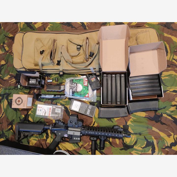 Specna arms DD M18 + tarvikkeita