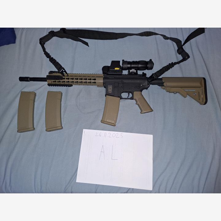 Specna Arms FLEX SA-F02 sähköase - musta/hiekka