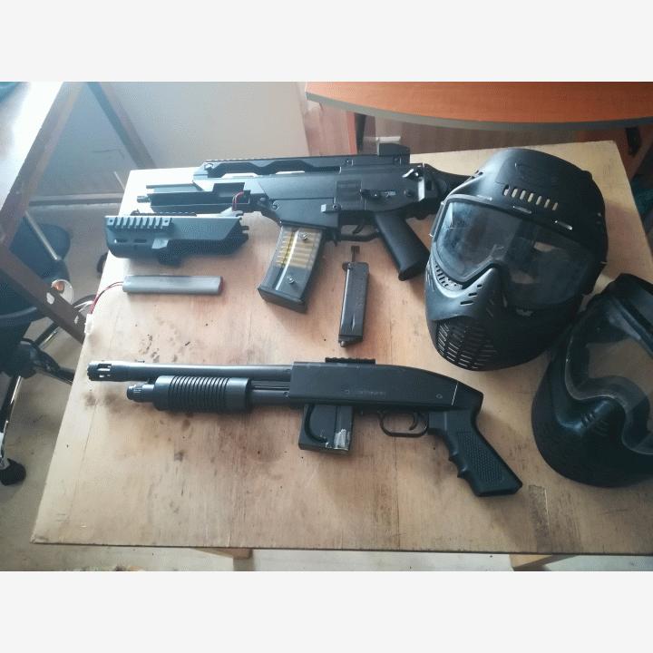 JingGong G3A3,  G36C,  Mossberg pumppuhaulikko