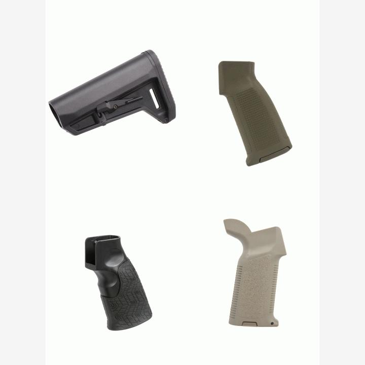 M4 perä ja pistoolikahva