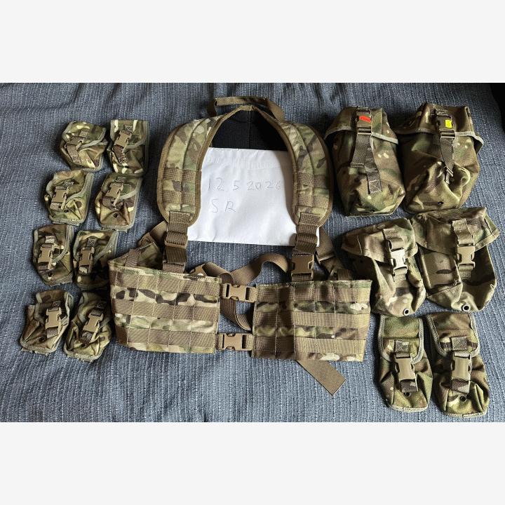 Tactical Tailor chestrig + Britti/Jenkkitaskuja