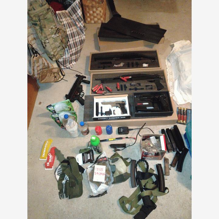 Softaustarvikkeita koko kasa