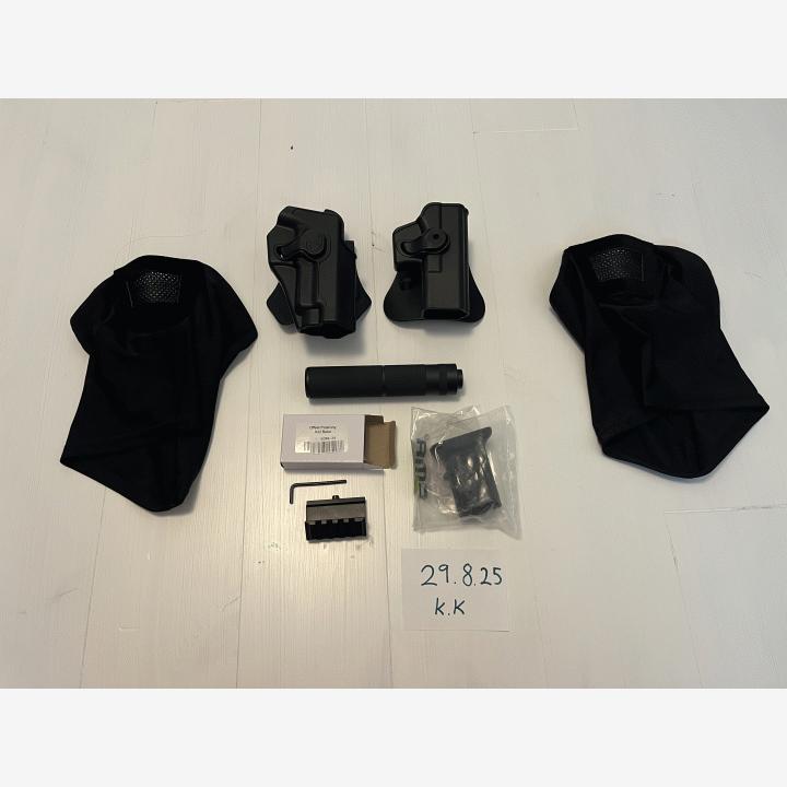 Airsoft tarvikkeita