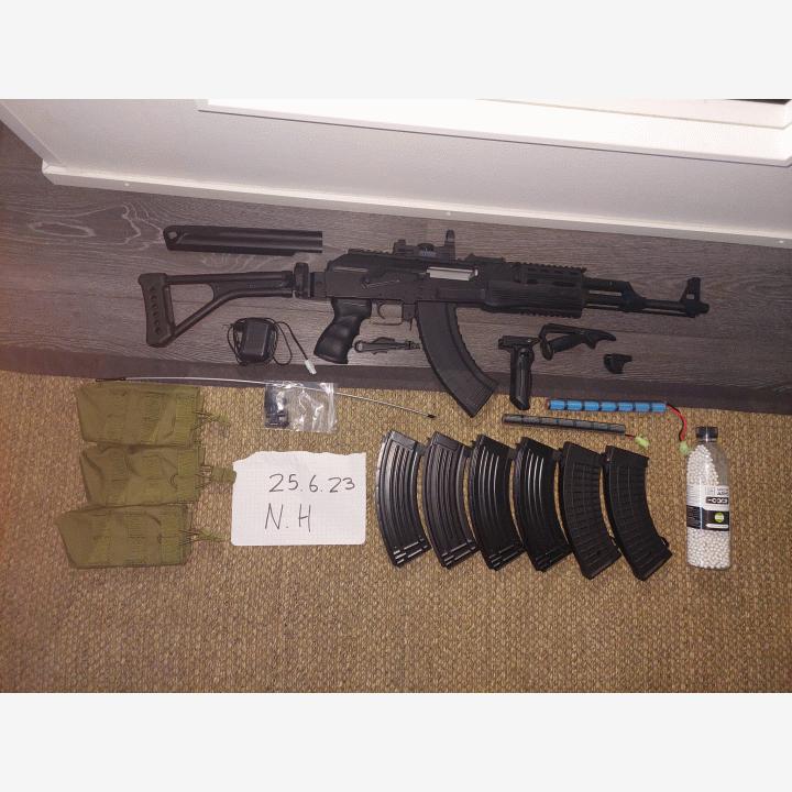 Aloittelija moderni AK setti