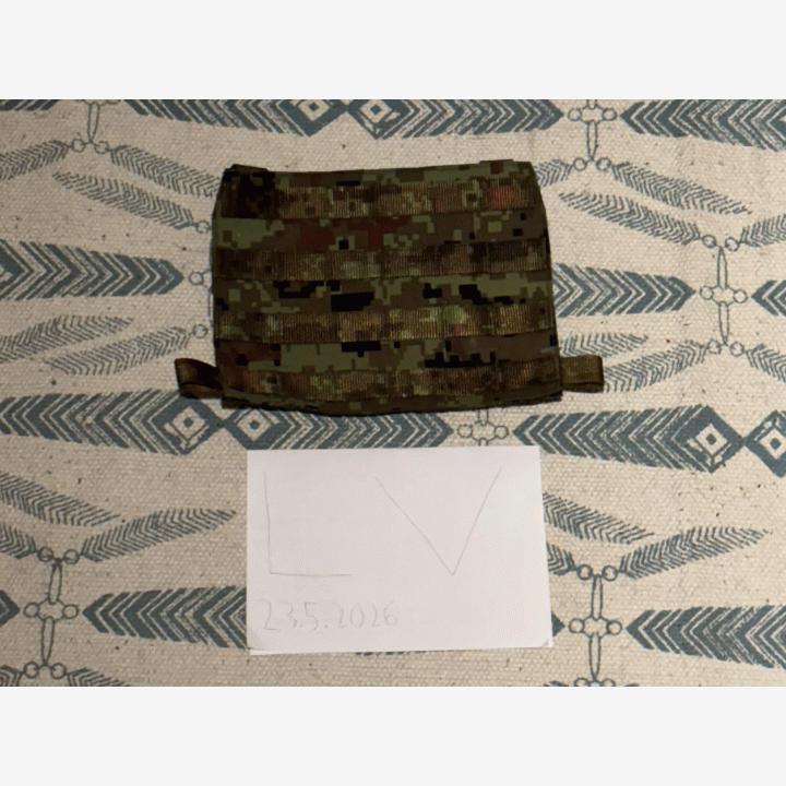 Plate carrier esipaneeli ESTDCU-maastokuviolla