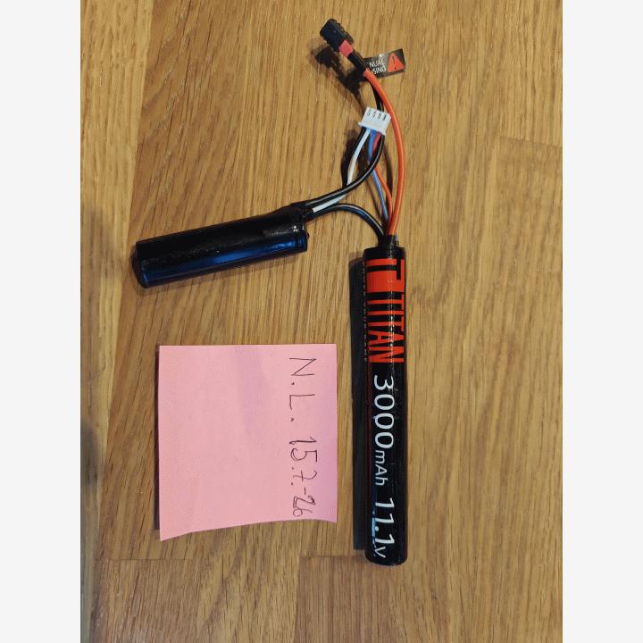 TITAN Power 3000mAh 11,1V Nun-chuck
