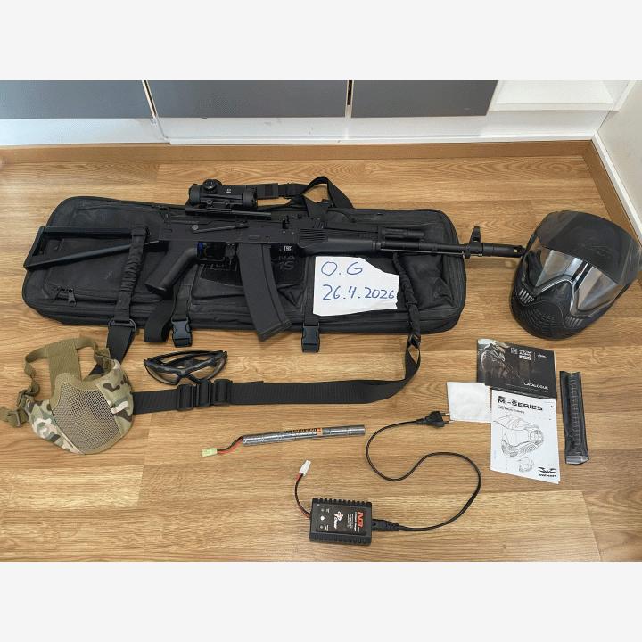 Airsoft setti (Specna Arms SA J-72 CORE)