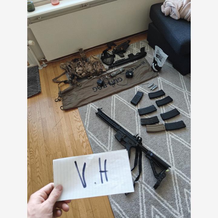 G&G CM16, Lippaita +Sekalaista sälää