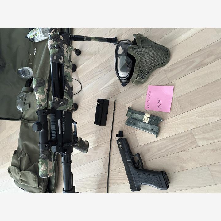 tarkkuuskivääri ja tarvikkeet