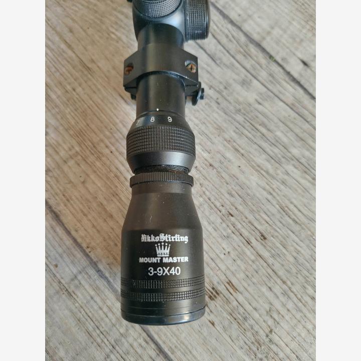 Nikko Stirling Mount Master  3-9x40 kiikaritähtäin