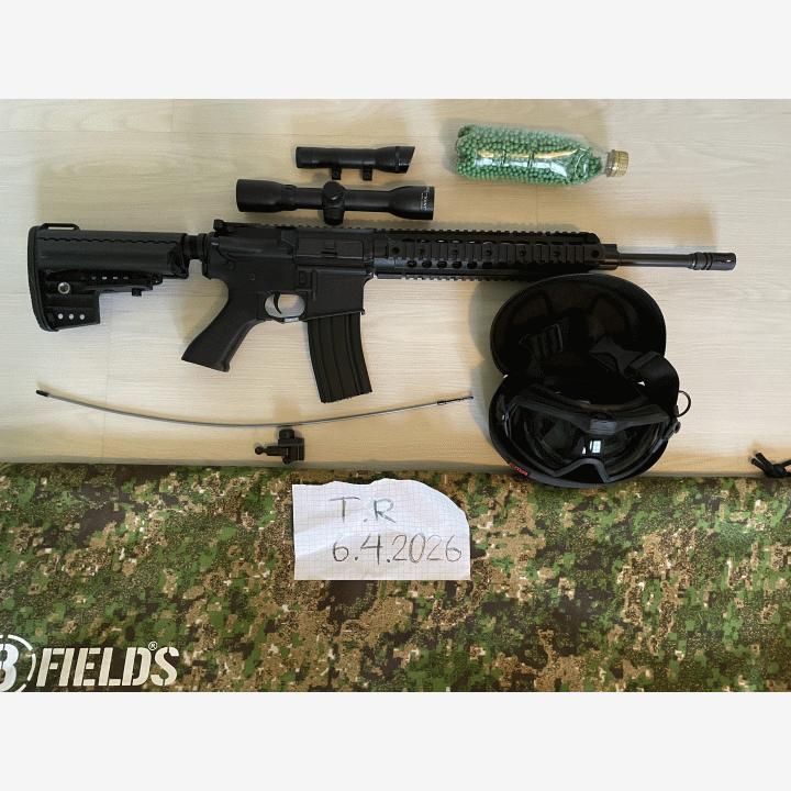 Sähköllä toimiva 8-Field rynnäkkökivääri