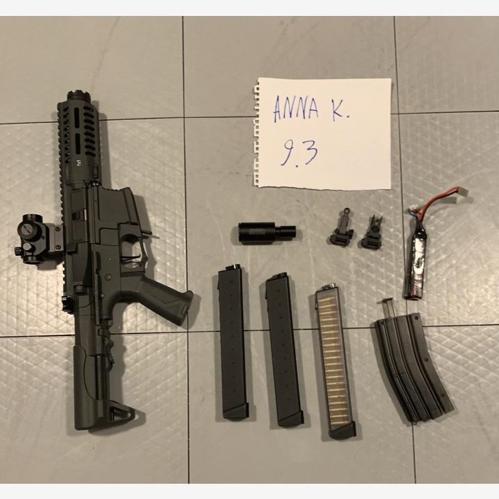 ARP 9 ja varusteita