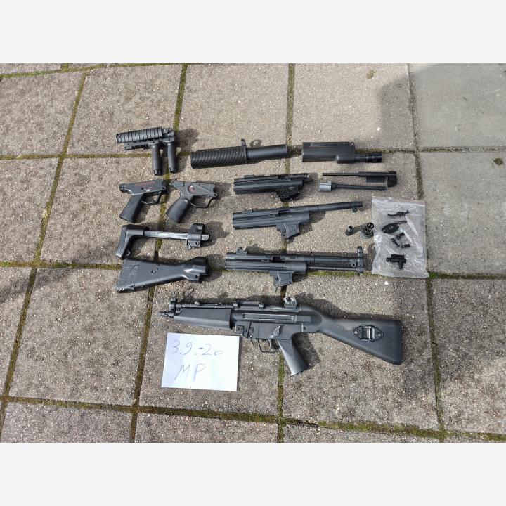 Metallinen MP5 kasa