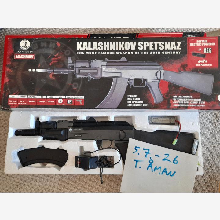 Cybergun AK-47 Spetznaz ja AK-47 S