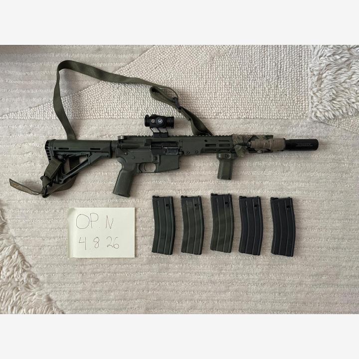 Marui URG-I 11.5" MWS GBBR (ZET SYSTEM) + 5 Lipasta