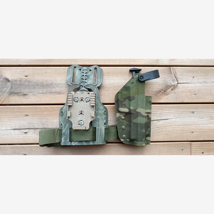 HW Holsters Socom mk23 fold over rmr kydex holsteri