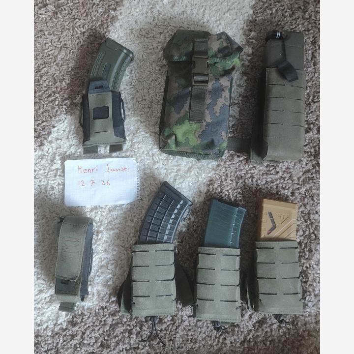 Direc Action Ranger Green taskuja + Särmä TST M05 yleistasku