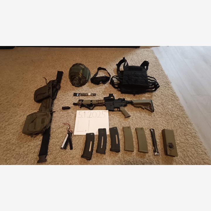 SA-E19 EDGE 2.0 MK18 (plus muuta tavaraa)