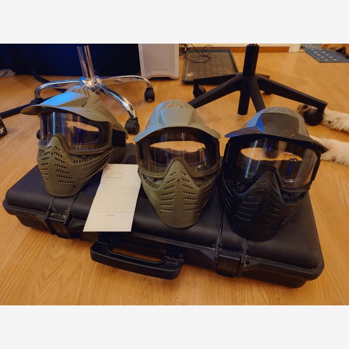 Airsoft maskeja 5€/kpl