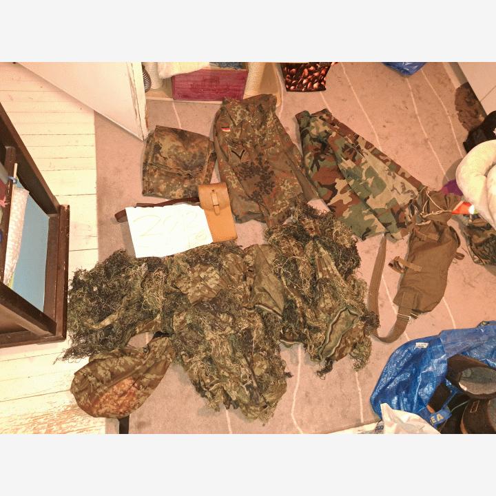 MFH ghillie puku + muita kuteita