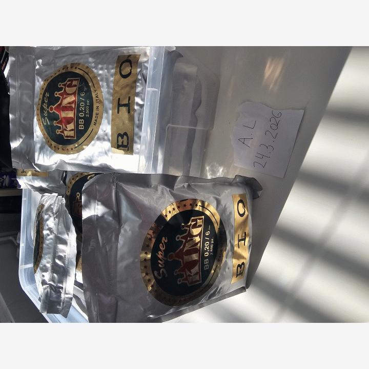 Airsoft kuulat 2500kpl (0,20g/6mm) ja 5000kpl 0,25g