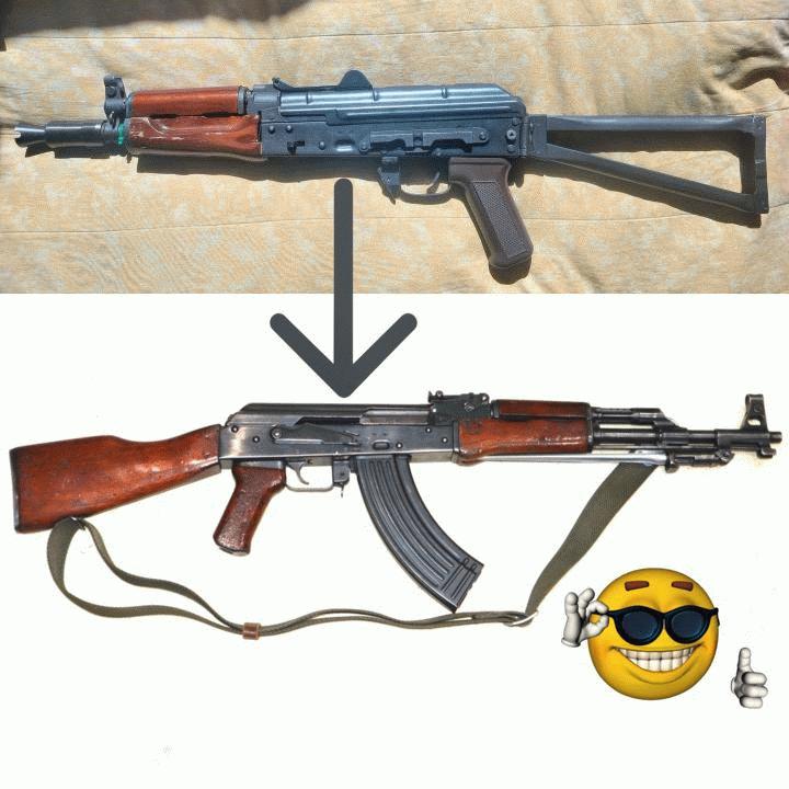 E&L AKSU —> Type 56 tai LCT jyrsitty AK47
