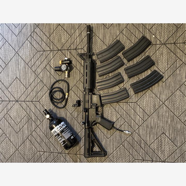 M&P15 HPA ase kaikella