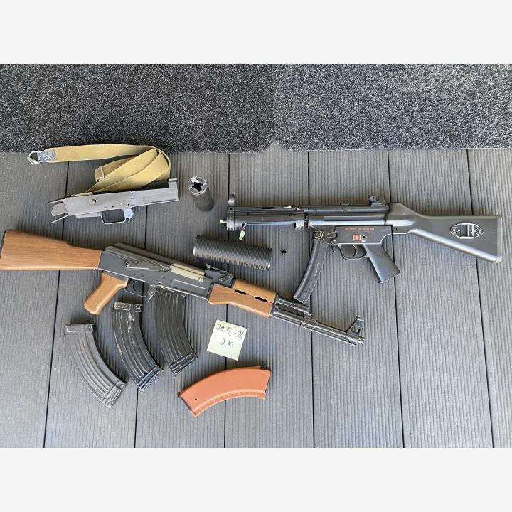 G&G AK-47 ja Marui MP5 raato