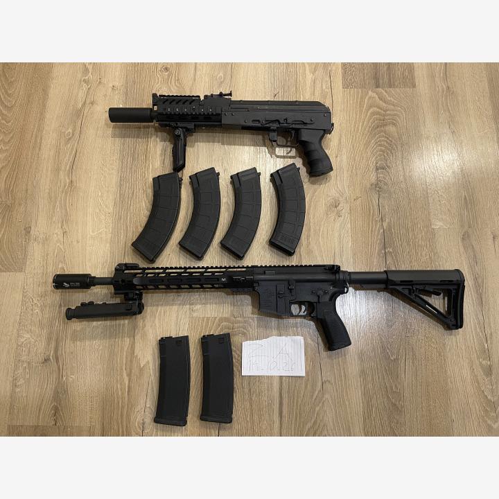 LCT AK ja Specna Arms SA-E14 EDGE