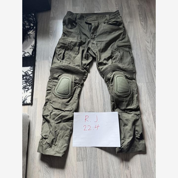 Invader Gear Predator Mk.II -maastopuvun housut ripstop, OD (Large)