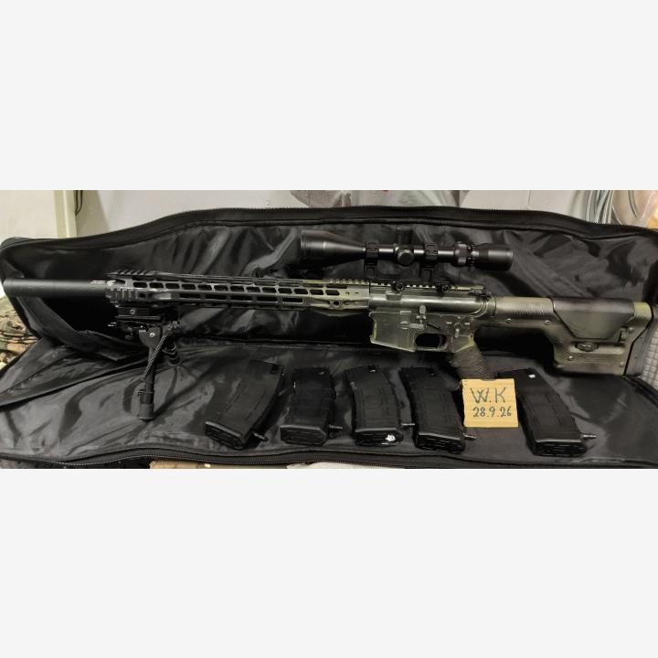 King Arms M4 kaasu/hpa