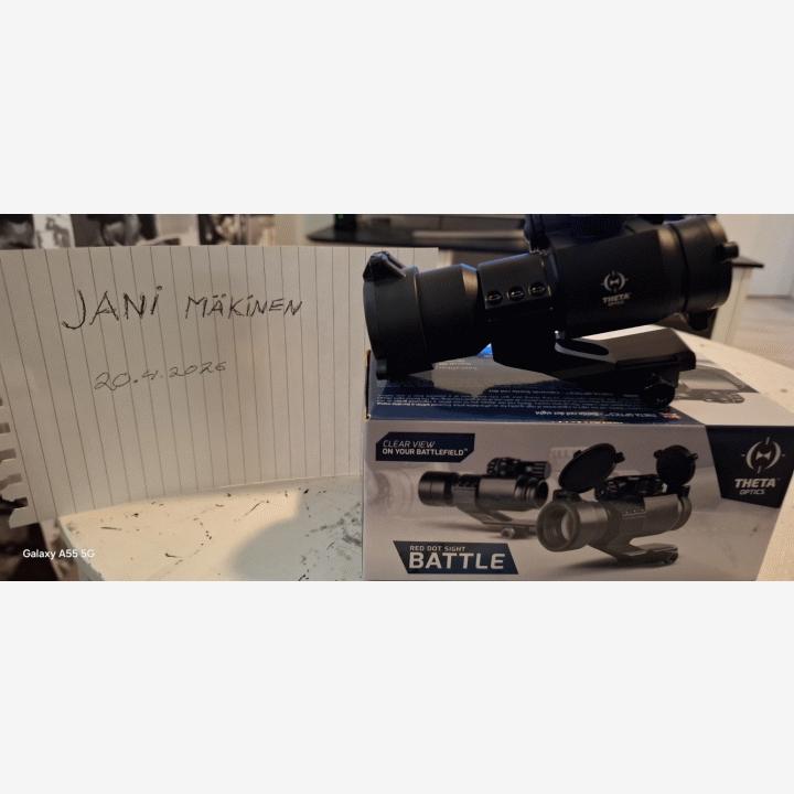 puna/viher pistetähtäin