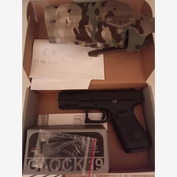 Umarex G19 metalliluistilla.