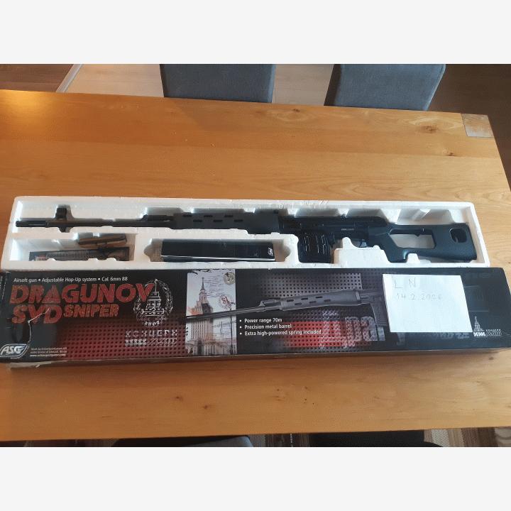 Dragunov SVD Jousiviritteinen tarkka-ampujakivääri