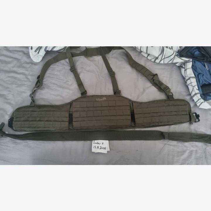 Vipertactical elite pehmustettu taisteluvyö h-harness