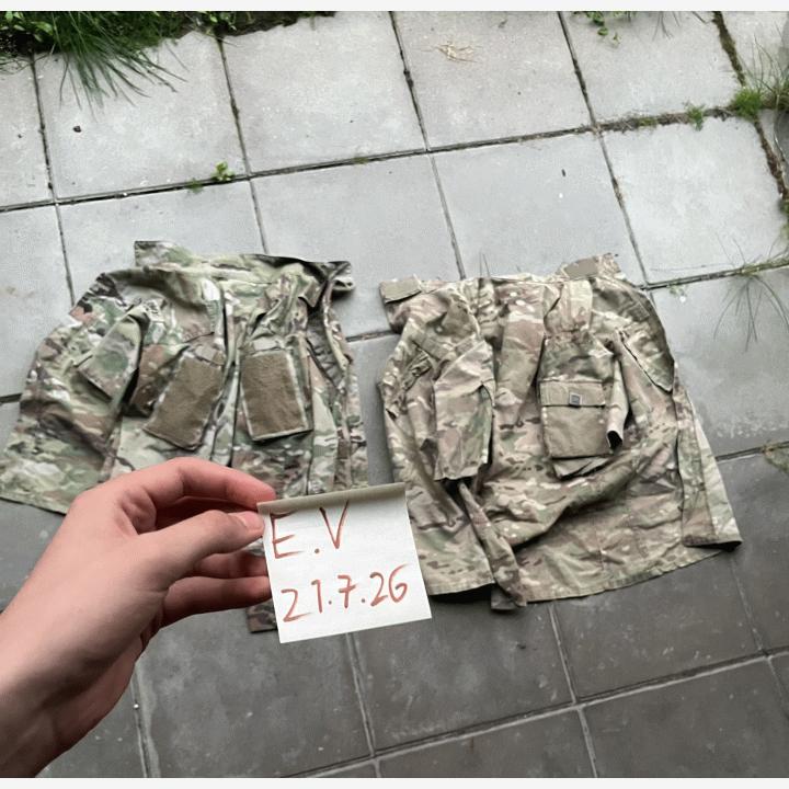 Multicam kenttätakkeja