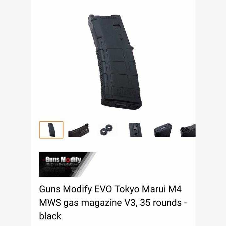 3kpl Guns modify PMAG lippaita