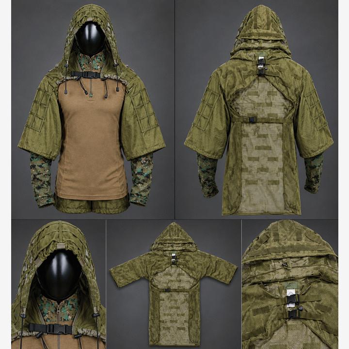 Cobra hood ynnä TAn naamioviitta