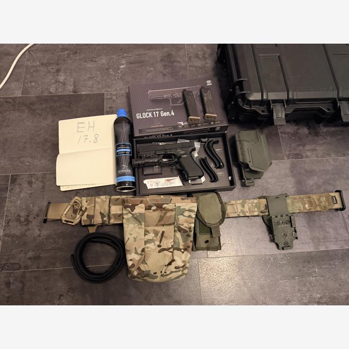 TM Glock 17 Gen.4 & varustevyö